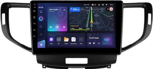 Магнитола для Honda Accord 8 2008-2012 (ШГУ монохром, рамка вниз) - Teyes CC3L монитор 9" IPS на Android 10, CarPlay, 4G SIM-слот