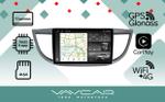Магнитола для Honda CR-V 4 2012-2016 (большая рамка 10) - Vaycar VA20-0469-2K на Android 13, Быстрая, 2K QLED, CarPlay,4G SIM-слот