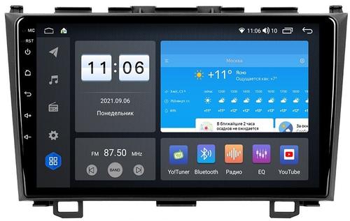 Магнитола для Honda CR-V 2006-2012 - AK306R9-MTK-LTE Android 10, 8-ядер, 4-64Гб, SIM-слот