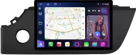 Магнитола для KIA Rio 4, Rio X 2020-2022, Solaris KRS/KRX 2024+ - FarCar BX877 монитор 13" 2K QLED на Android 13, TS10, 6+128, CarPlay, 4G SIM-слот