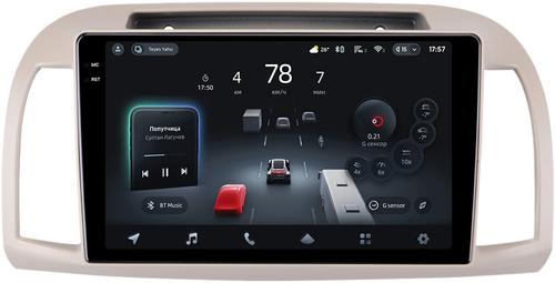 Магнитола для Nissan March K12 / Micra K12 / 2002-2010 - Teyes CC4-PRO монитор 9.5" 2K QLED на Android 13, Быстрейшая, Snapdragon 778G, ИИ, CarPlay, DSP, 4G SIM-слот