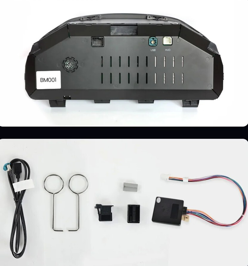 Электронная панель приборов BMW X3 F25 2011-2017 - RDL-1261-x3 с LCD / ЖК 12.3" экраном QLED