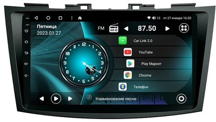 Магнитола для Suzuki Swift 2011-2015 - Vaycar VA75-0179 на Android 13, 8-ядер, 2Гб-32Гб, 4G SIM-слот