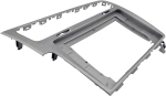 Магнитола для Volkswagen Golf 7 2012-2020 (рамка серебро) - FarCar XXL10-257S монитор 10.36" 2K QLED на Android 14, TS20, 8+256Гб, CarPlay, 4G SIM-слот