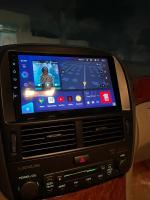 Магнитола для Lexus LS430 Toyota Celsior XF30 2000-2006 (ШГУ цветной) - FarCar S400-TS18 монитор 9.5" QLED на Android 14, CarPlay, 4G SIM-слот