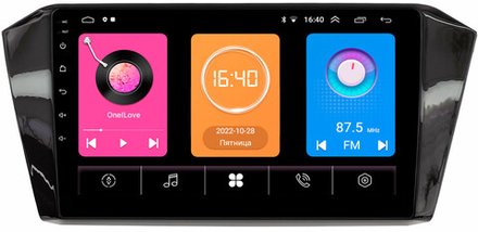 Магнитола для Volkswagen Passat 2015+ (без штатного усилителя) -  GT10-2758 на Android 10, 2Гб-16Гб