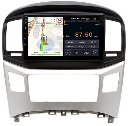 Магнитола для Hyundai H1 2015-2022 - Parafar PF586FHD на Android 13, 8-ядер, 2Гб+32Гб, CarPlay, 4G SIM-слот