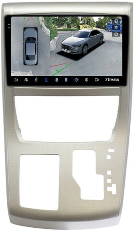 Магнитола для Toyota Alphard H20, Vellfire 2008-2014 (менее 10 динамиков, правый руль) - Teyes CC3-2K-360 на Android 10, 2K QLED, 6Гб+128Гб, CarPlay, 4G SIM-слот, 4 камеры в комплекте