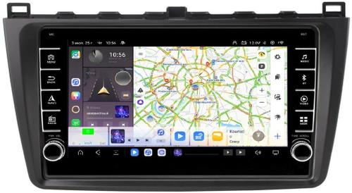 Магнитола для Mazda 6 2007-2012 (GH) - Kuberg OL-9506 (кнопки и крутилки) Android 13, TS20, 6+128Гб, CarPlay, 4G SIM-слот