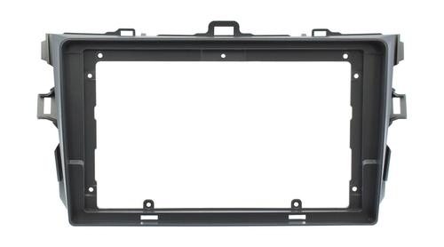 Комплект рамки с разъёмами 9" Toyota Corolla Axio, Fielder 2006-2013 (антрацит) MFB дисплея