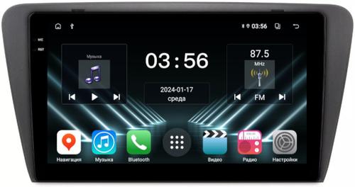 Магнитола для Skoda Octavia A7 2013-2020 - FarCar DX483M монитор 10.36" IPS на Android 13, 4+64Гб, CarPlay