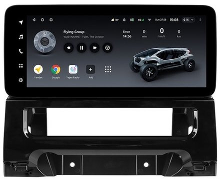 Магнитола для Haval M6 2021+ - Teyes LUX ONE ROUND монитор 12.3" 2K QLED на Android 10, CarPlay, 4G SIM-слот