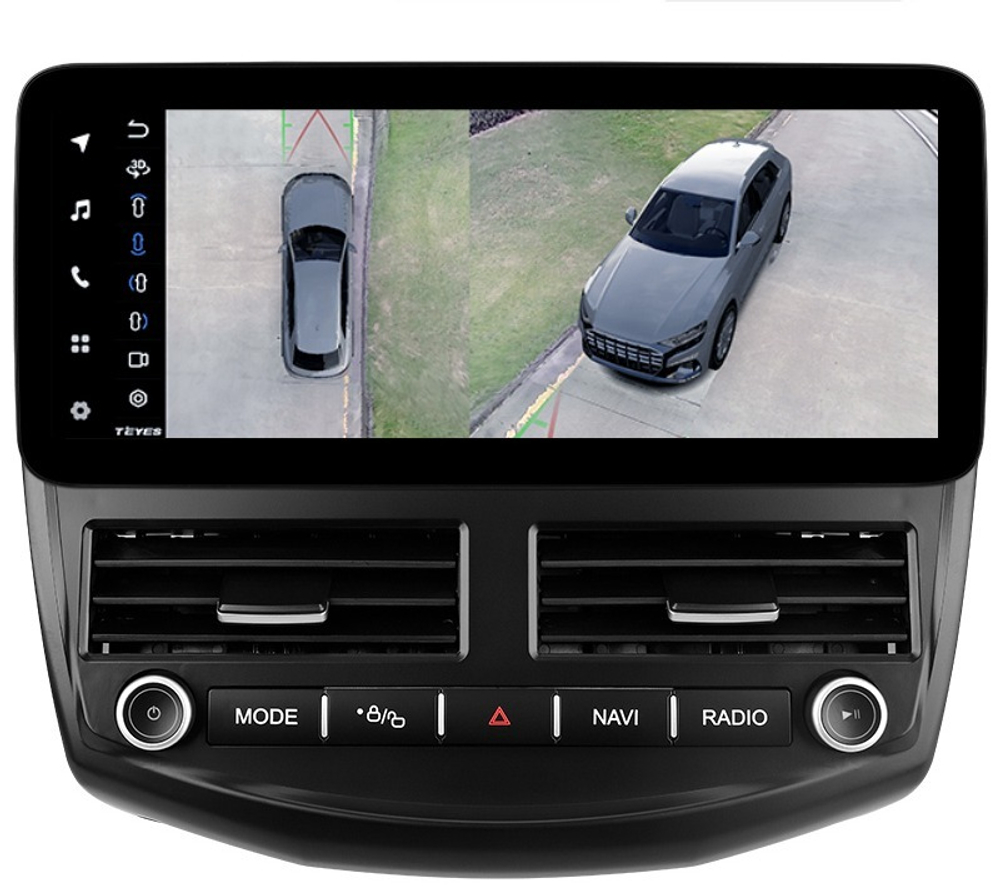 Магнитола для Ford Focus 3 2011-2019 - Teyes LUX ONE 360 монитор 12.3" 2K QLED на Android 10, ТОП процессор, CarPlay, 4G SIM-слот, 6/128 ГБ, 4 камеры в комплекте