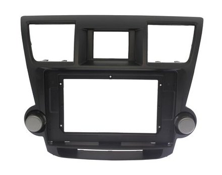 Комплект рамки с разъёмами 10" Toyota Highlander U40 2010-2013(крутилки активные)