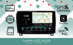 Магнитола для Toyota Tundra XK50 2007-2013, Sequoia XK60 2007-2022 - Vaycar VA77-0790-2K на Android 13, 8-ядер, 2K QLED, ТОП процессор, CarPlay,4G SIM-слот