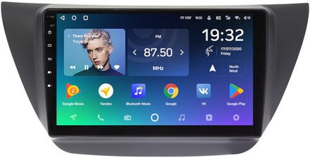 Магнитола для Mitsubishi Lancer 9 (CS), Cedia, Evolution 7-9 (CT) - Teyes CC2 PLUS Android 10, ТОП процессор, 4-64, SIM-слот