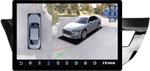Магнитола для Toyota Corolla E180 2012-2016 (без штатной КЗВ) - Teyes CC3-2K-360 монитор 13" 2K QLED на Android 10, Быстрая, CarPlay, 4G SIM-слот, 4 камеры в комплекте