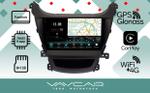 Магнитола для Hyundai Elantra 2014-2015 (рестайлинг) - Vaycar VA23-0359-2K на Android 13, Быстрая, 2K QLED, CarPlay,4G SIM-слот
