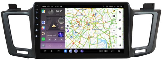 Магнитола для Toyota RAV4 XA40 2012-2019 - Kuberg QLed, Android 13, TS20, CarPlay, SIM-слот
