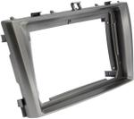Магнитола для Toyota Avensis T270 2008-2015 (рамка серая) - FarCar BX877 монитор 13" 2K QLED на Android 13, TS10, 6+128, CarPlay, 4G SIM-слот