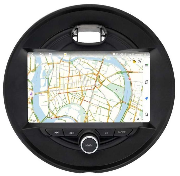 Магнитола для Mini Cooper 2015 - 2018 - Vaycar VA07-1709-2K на Android 13, 8-ядер, 2K QLED, ТОП процессор, CarPlay, 4G SIM-слот