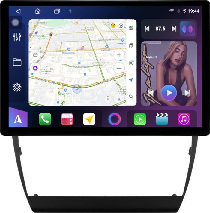 Магнитола для Audi A6 C5 2001-2004 - FarCar BX877 монитор 13" 2K QLED на Android 13, Быстрая, CarPlay, 4G SIM-слот