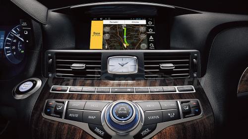 Навигационный блок для Infiniti Q70, M25, M37 (сенсорный экран) - RDL-08IT на Android 12, Carplay, 4G SIM-слот, 8/128ГБ