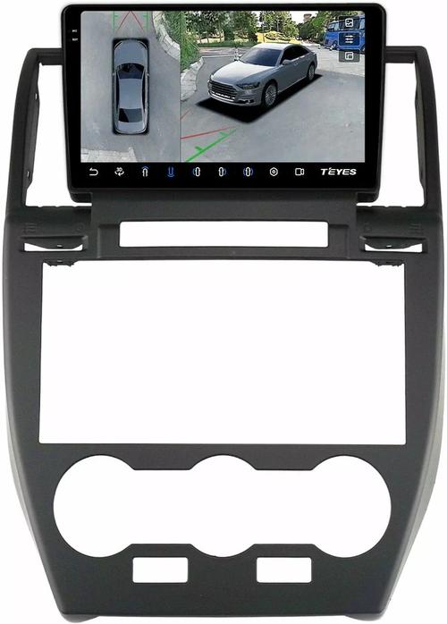 Магнитола для Land Rover Freelander 2 2007-2012 (монохром) - Teyes CC3-2K-360 на Android 10, 2K QLED, 6Гб+128Гб, CarPlay, 4G SIM-слот, 4 камеры в комплекте