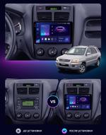 Магнитола для KIA Sportage 2 2008-2010 - Teyes CC3-2K-360 на Android 10, Быстрая, 2K QLED, CarPlay, 4G SIM-слот, 4 камеры в комплекте