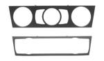 Комплект рамки с разъёмами 9" BMW 3-серия E90 2006-2011 (кондиционер/климат)