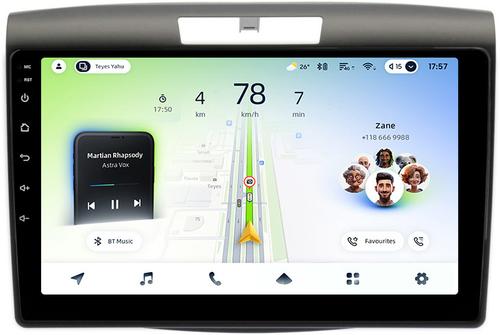 Магнитола для Honda CR-V 4 2012-2016 (маленькая рамка) - Teyes CC4L монитор 9" IPS на Android 14, Быстрая, Snapdragon 662, CarPlay, 4G SIM-слот