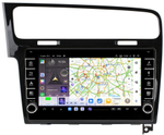 Магнитола для Volkswagen Golf 7 2012-2020 - Kuberg OL-1907 (кнопки и крутилки) Android 13, TS20, CarPlay, 4G SIM-слот