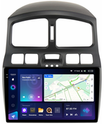 Магнитола для Hyundai Santa Fe 1 2000-2013 - Teyes CC3-2K QLed Android 10, Быстрая, SIM-слот, CarPlay