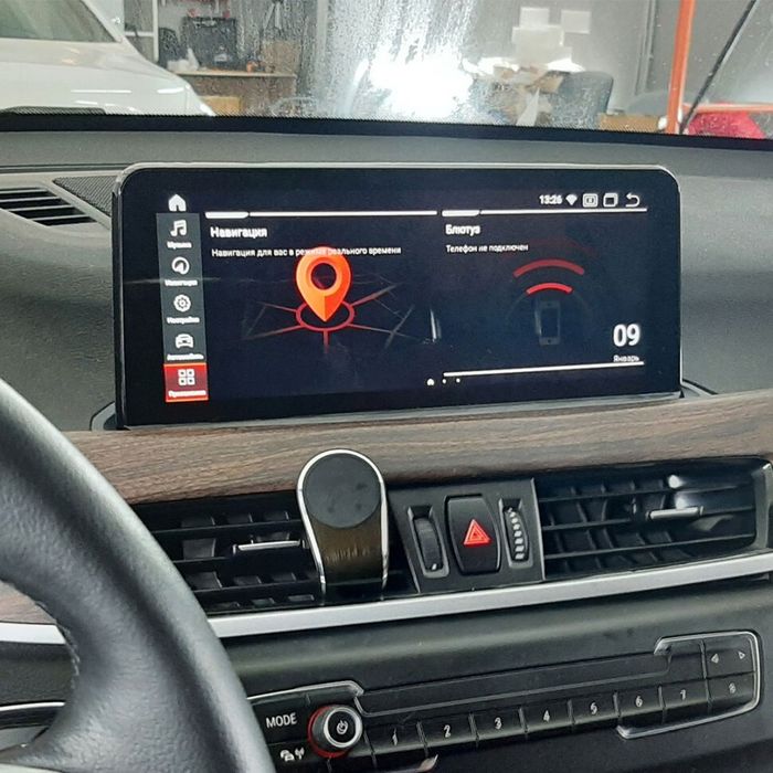 Магнитола для BMW X1 F48 2015-2017 NBT - RDL-6209 монитор 10.25" на Android 13, 8+128Гб, CarPlay, 4G SIM-слот