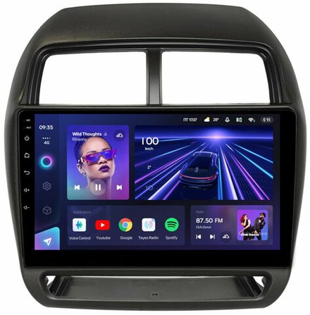 Магнитола для Mitsubishi ASX 2017+ - Teyes CC3L монитор 10" IPS на Android 10, 8-ядер, CarPlay, 4G SIM-слот