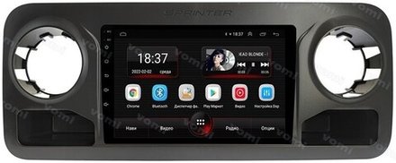 Магнитола для Mercedes-Benz Sprinter 2018+ - AK609R10-MTK Android 10, 8-ядер, 2Гб-32Гб