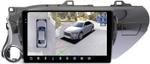 Магнитола для Toyota Hilux 8 2015-2023+ - FarCar BX588/1077M-360 монитор 10.36" 2K QLED на Android 13, Быстрая, CarPlay, 4G SIM-слот, 4 камеры в комплекте