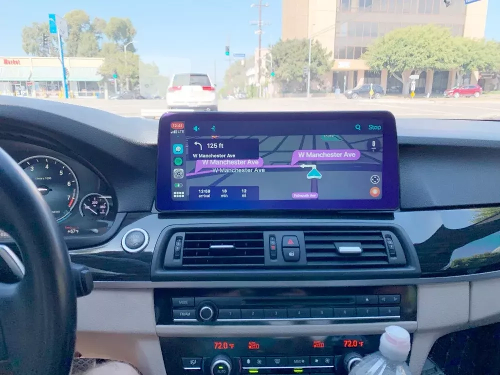 Магнитола для BMW 5 (F10) 2012-2016 NBT - Kuberg MKD монитор 12.3", Android 11, 6/128Гб, CarPlay, 4G SIM-слот