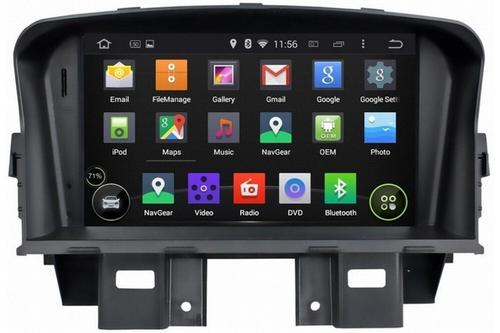 Магнитола для Chevrolet Cruze 2009-2012 - Kuberg EW-7016-P на Android 10, 4Гб+64Гб, CarPlay, 4G SIM-слот