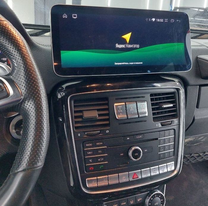 Магнитола для Mercedes-Benz G-класс 2015-2018 NTG 5.0/5.1 - RDL-7715 монитор 12.3" на Android 13, Быстрая, CarPlay, 4G SIM-слот