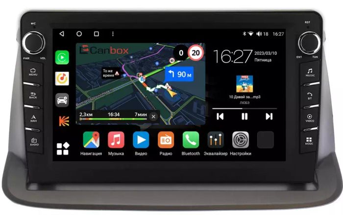 Магнитола для Honda Stepwgn 3 2005-2009 - Canbox 9-618 Android 10, Быстрая, CarPlay, 4G SIM-слот
