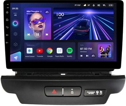 Магнитола для KIA Ceed 3 2018-2020 - Teyes CC3L монитор 10" IPS на Android 10, 8-ядер, CarPlay, 4G SIM-слот