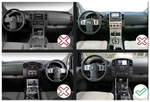 Магнитола для Nissan Pathfinder R51 2010-2014 (штатная нави, взамен экрана ШГУ) - FarCar XXL9-9671F5 монитор 9.5" 2K QLED на Android 14, TS20, 8+256Гб, CarPlay, 4G SIM-слот