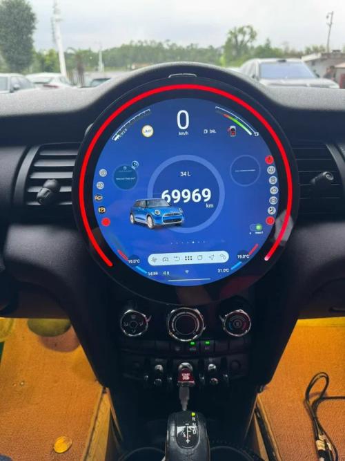 Магнитола для Mini Cooper R56 - Kuberg монитор 9" на Android 13, Быстрая, 4G SIM-слот