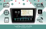 Магнитола для Skoda Rapid 2012-2020 - Vaycar VA65-3032 на Android 13, Быстрая, 4G SIM-слот