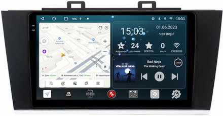 Магнитола для Subaru Outback / Legacy 2014-2019 - RedPower 562 Android 10, QLED+2K, ТОП процессор, 6Гб+128Гб, CarPlay, SIM-слот