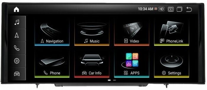 Магнитола для Audi Q3 2011-2019 (MMI 3G+) - Parafar PF1313GFa128/128 монитор 10.25" на Android 12, 8Гб+128Гб, CarPlay, 4G SIM-слот