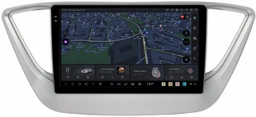 Магнитола для Hyundai Solaris 2 2017-2022, Solaris HS 2024+ - Kuberg OL-9710 QLed+2K, Android 13, UIS7870 (DUDU7), CarPlay, SIM-слот