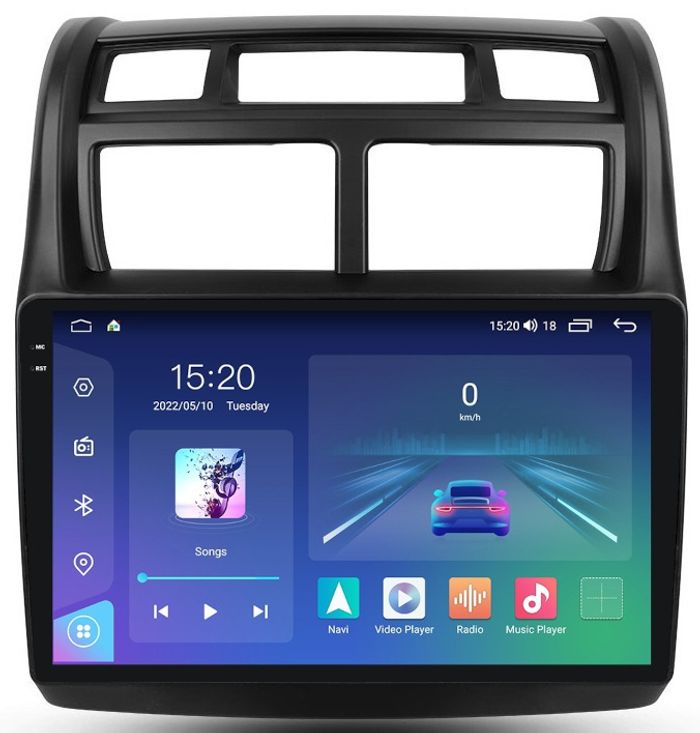 Магнитола для KIA Sportage 2 2005-2010 - Parafar PF536U2K на Android 13, QLED+2K, ТОП процессор, 8Гб+128Гб, CarPlay, 4G SIM-слот