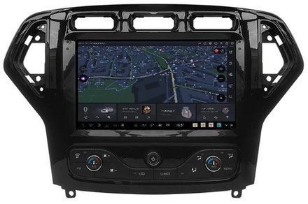 Магнитола для Ford Mondeo 4 2007-2010 - Kuberg SF-9281-1 (рамка 9") QLed+2K, Android 13, UIS7870 (DUDU7), CarPlay, SIM-слот